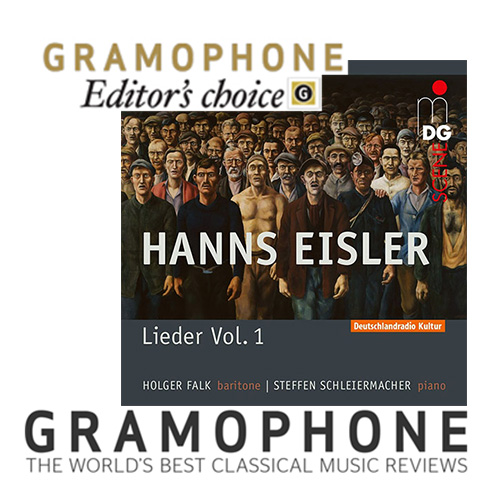 Eisler CD Vol. 1: „Editor’s Choice“ Magazine „Gramophone“